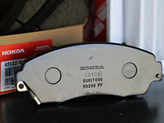 Honda OEM parts used in our repairs