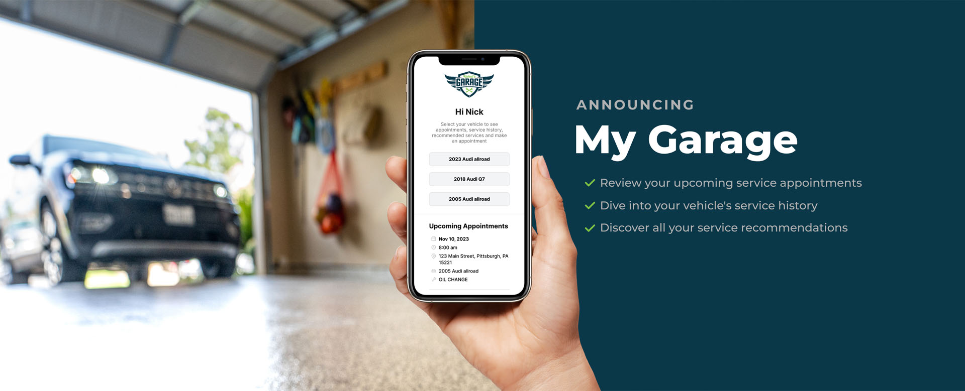 My Garage | RM Automotive Inc.